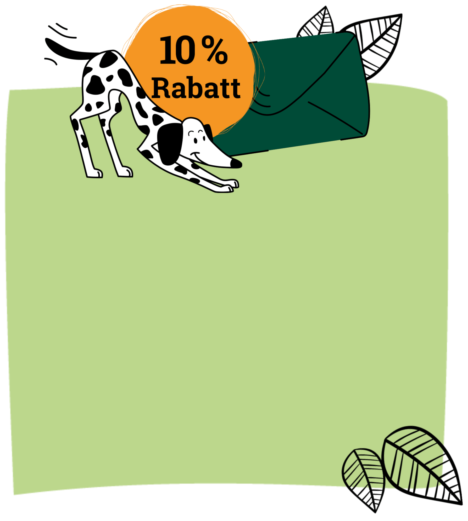 Green pet food